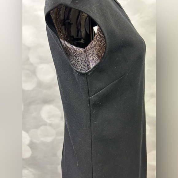 Dana Bachman‎ Black Beaded Holiday Event Dress Size Medium - Picture 5 of 7